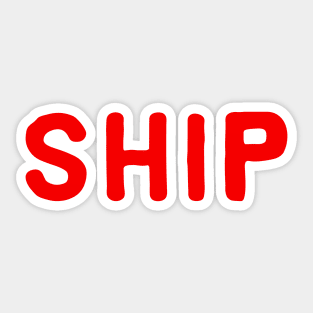 SHIP - Shippensurg University Sticker